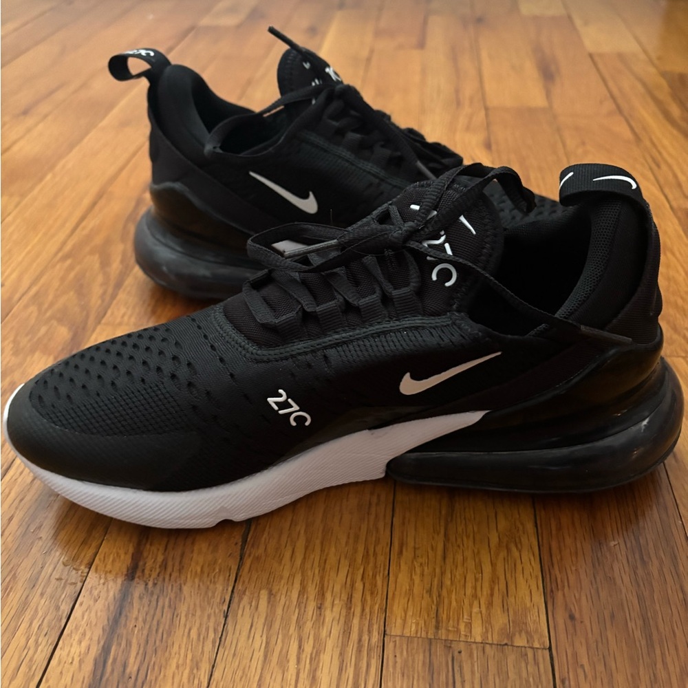 Nike Black and White Air Max Sneakers